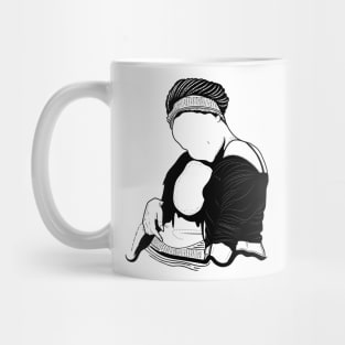 Black & white Elegant Art 19 Mug